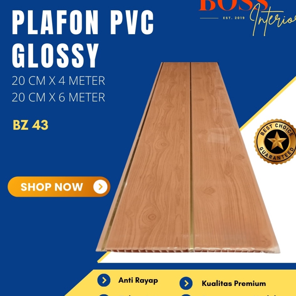 Paling Laris Plafon PVC  Plavon Rumah Minimalis Aesthetic Banyak Motif  Plafon Premium Glossy Anti Rayap Anti Air Murah