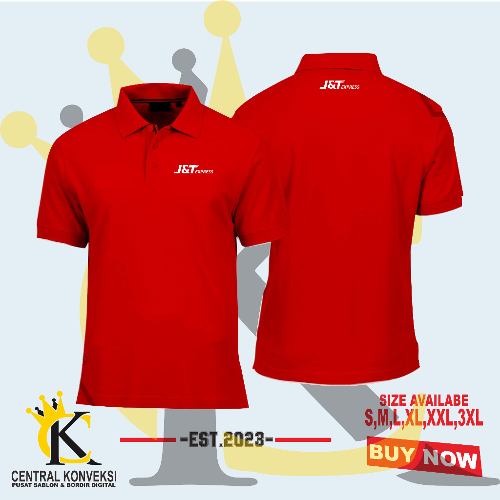 Poloshirt Kaos Kerah Kurir  Express / Kaos Kerah Polo Kurir JJNTT