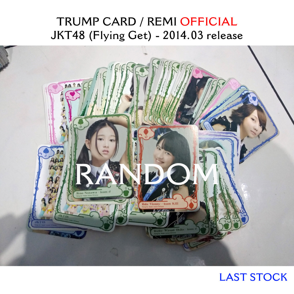 JKT48 Trump Card / Remi - Flying Get (RANDOM) - original