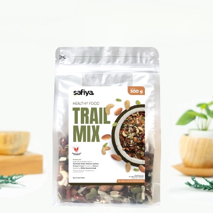 

Hemat Trail Mix 25 gr Mixed Fruit Nut and Seed Cemilan Sehat Original Safiya