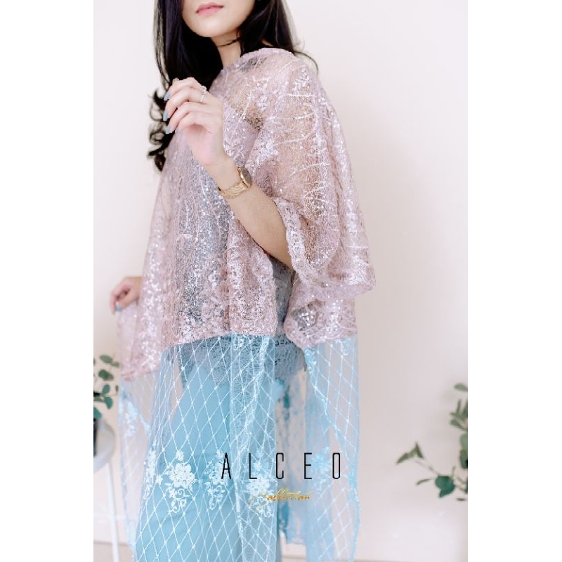 Kaftan Brukat Special Edition, Dress mewah pesta, Dress brokat, atasan Brokat, setelan Brokat