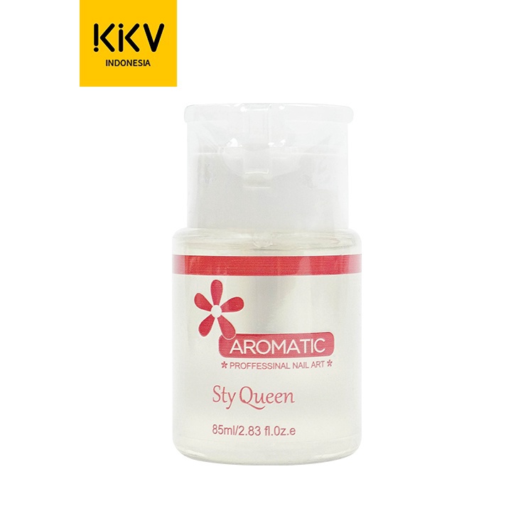 HJ6 KKV  STYQUEENPushType Portable Mini Nail Polish Remover  Pink85ml