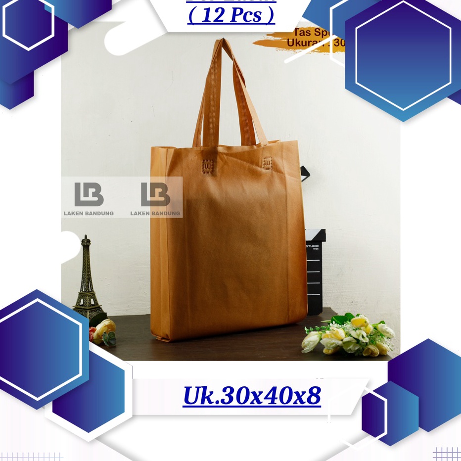 

Berkualitas tinggi harga yang mentungkan Tas Spundbond Goodybag Laken model TALI Ukuran 3x4cm Tebal 65 GSM Polos Per Lusin 12 Pcs