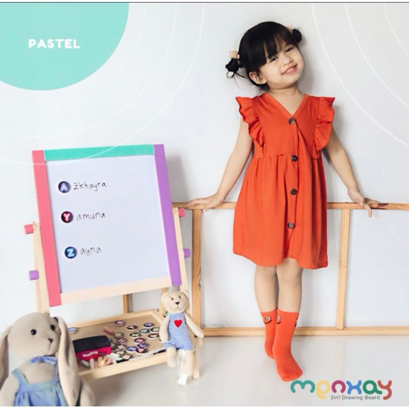 

Papan Tulis Anak Magnetic Warna Pastel