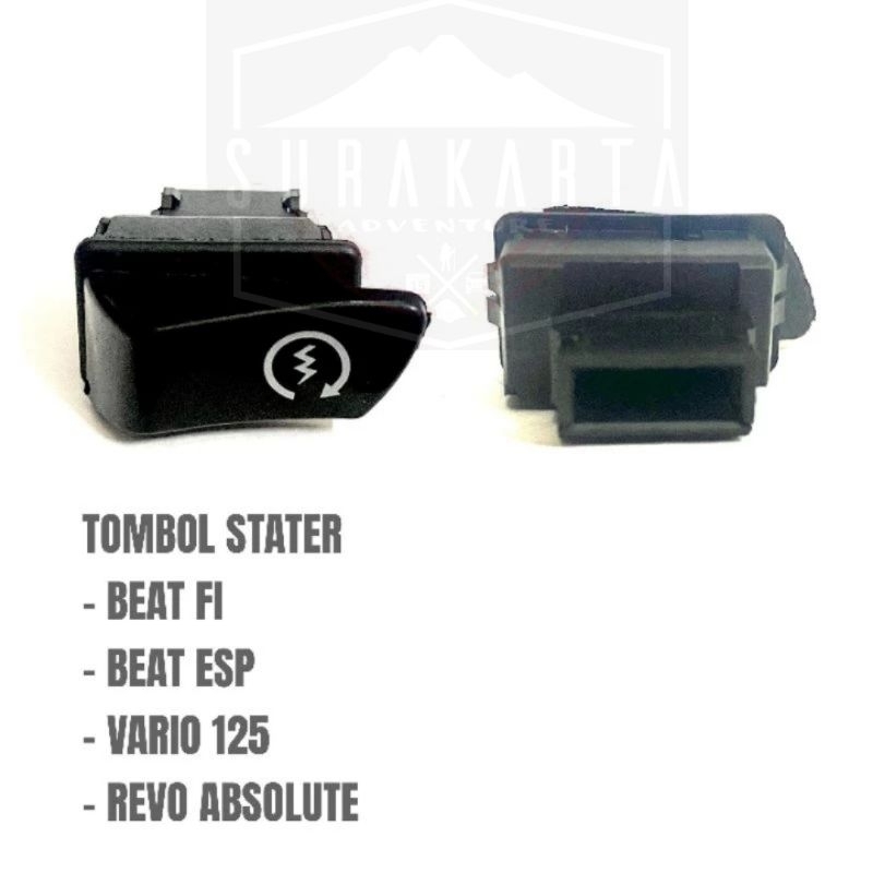 Tombol Starter kotor honda  vario BEAT blade - Saklar Starter motor Honda