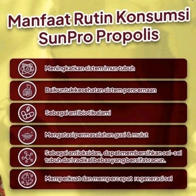 Sunpro Propolis Nasa/Popolis Nasa/Nano Propolis