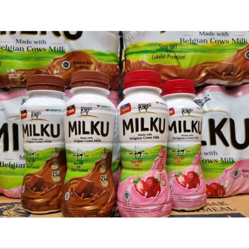 

Milku UHT 200ml botol