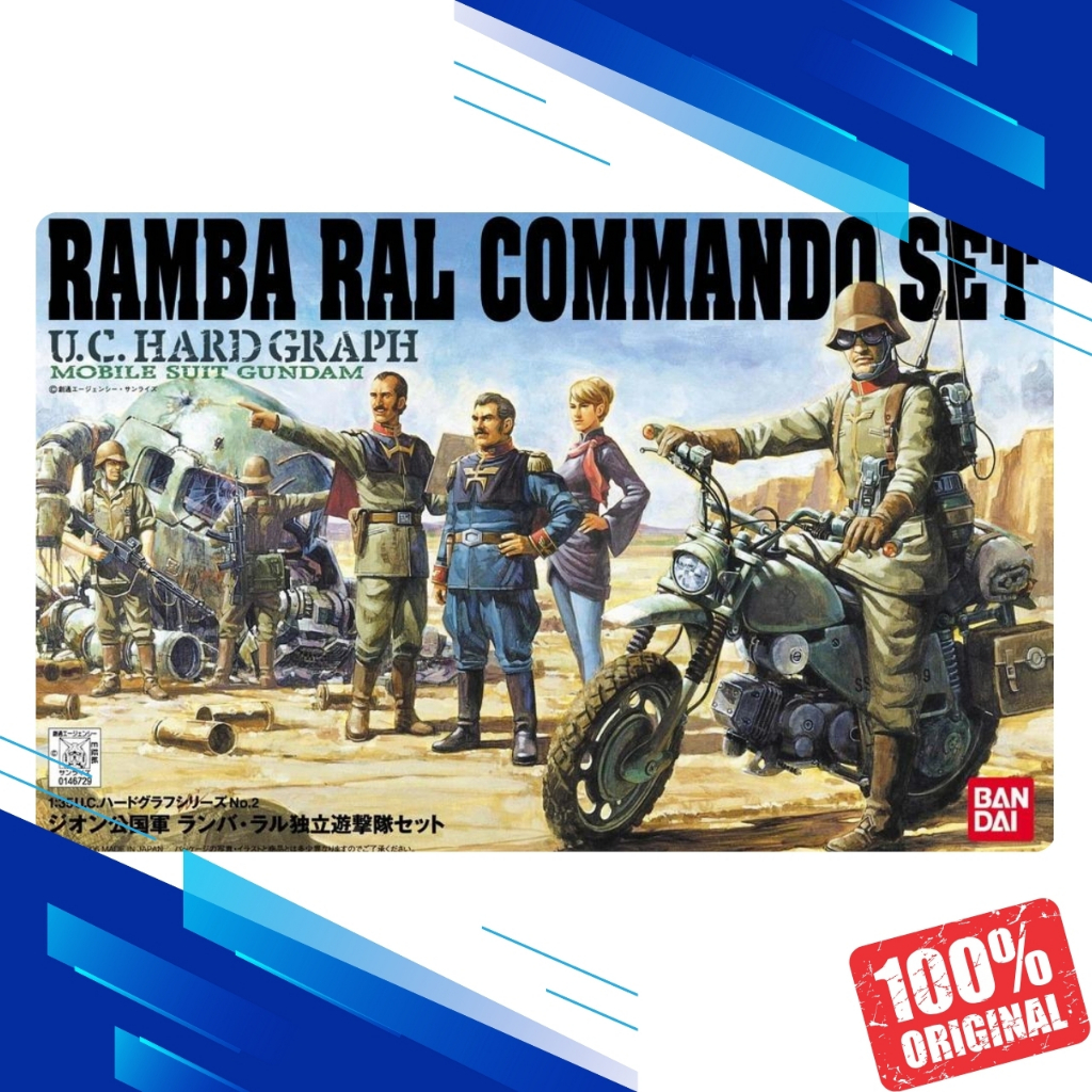 UCHG  1/35 Ramba Ral Commando set ORIGINAL BANDAI
