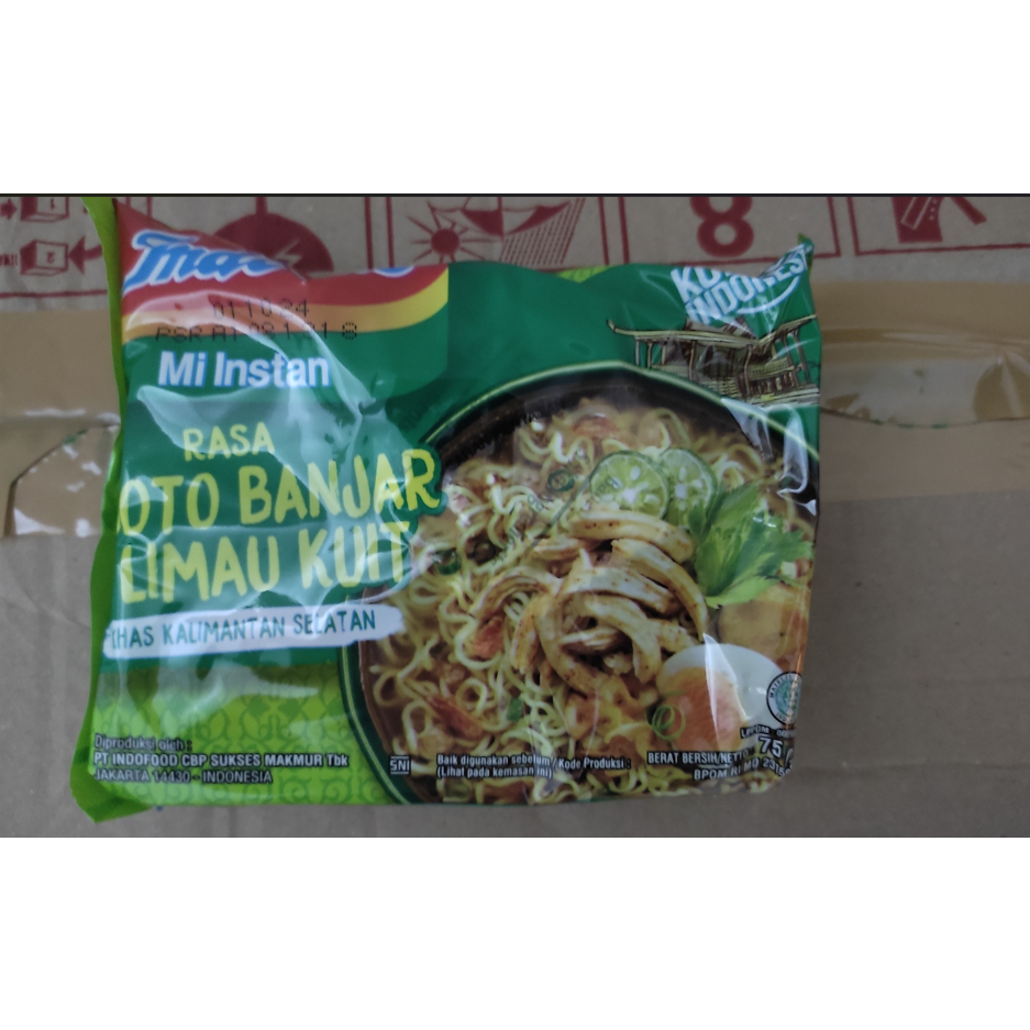 

INDOMIE RASA SOTO BANJAR LIMAU KUIT