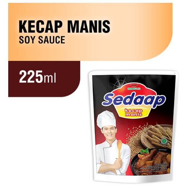 

Sedap Kecap Manis Pouch 225 ml