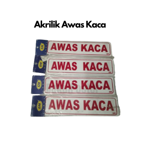 

Terbaik LABEL ACRYLIC KECIL TULISAN AWAS KACA