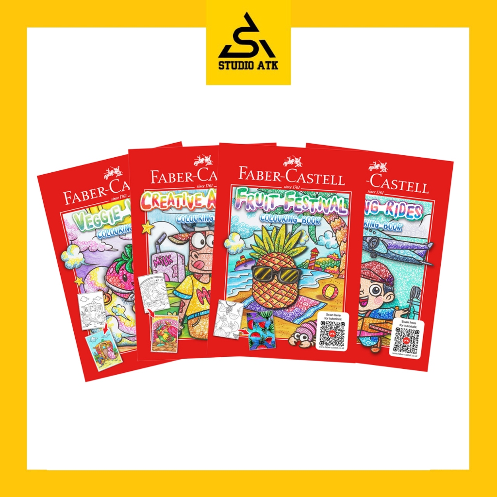 

Creative Coloring Book Faber Castell