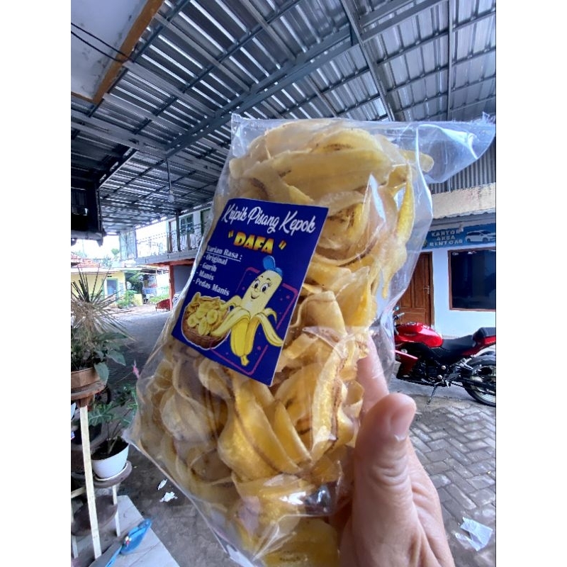 

kripik pisang kepok DAFA oleh - oleh khas probolinggo