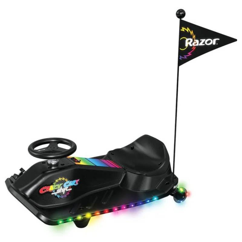 razor crazy speed cart shift lightshow / mobil-mobilan anak