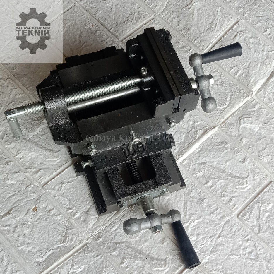 Ragum Cross catok silang vise cross 4" Ragum silang