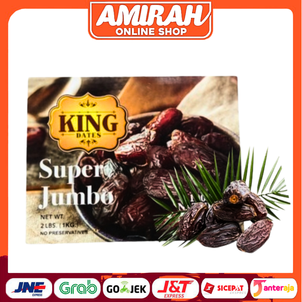 

KURMA MEDJOL PALESTIN SUPER JUMBO PREMIUM 1 KG | KING MEDJOL | mengandung fruktosa dan glukosa alami