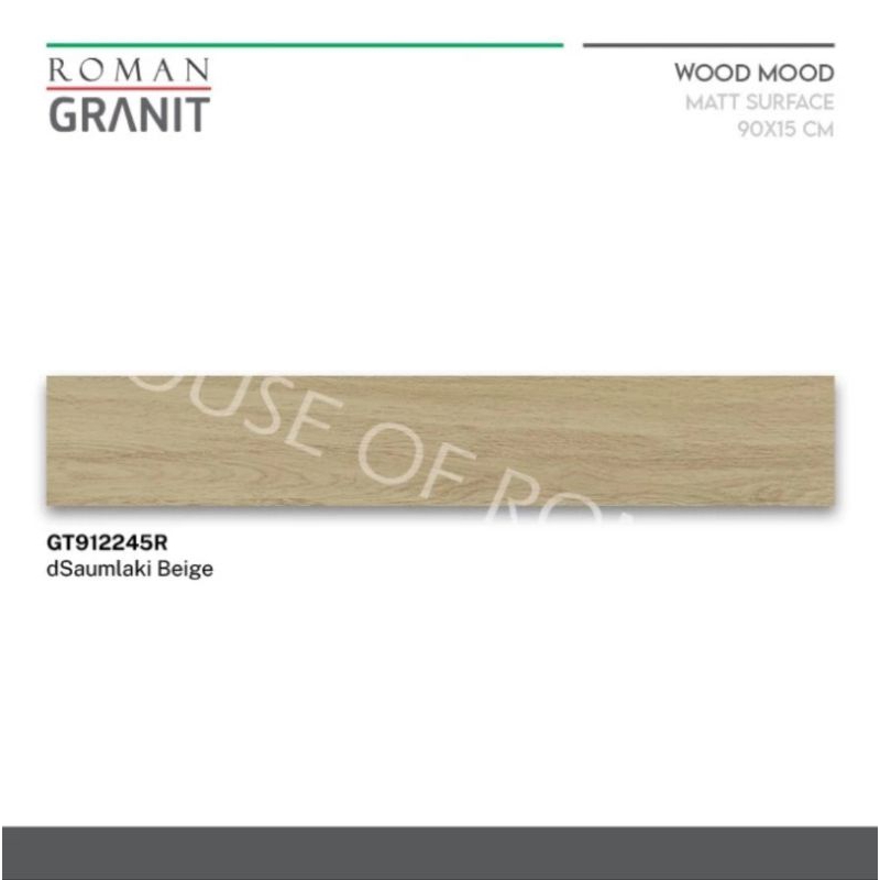 Roman Granit Wood Mood GT912245R - dSaumlaki Beige 90x15 / roman granit kayu / granit kayu murah / roman dsaumlaki beige / roman dsaumlaki 90x15