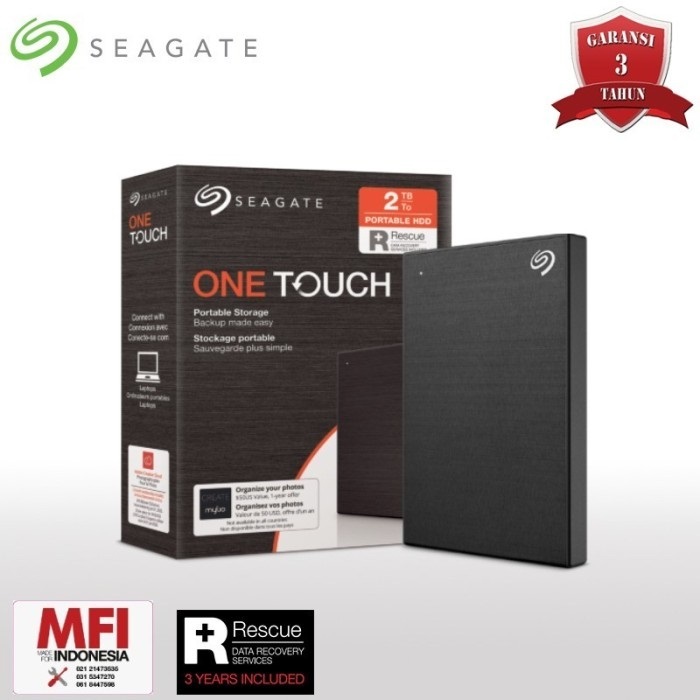 Harddisk HDD External 2TB Seagate One Touch