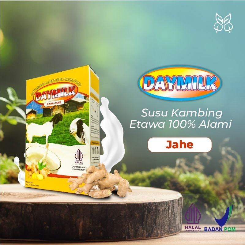 

SUSU KAMBING ETAWA DAYMILK RASA JAHE - Susu Kambing etawa dengan varian rasa jahe