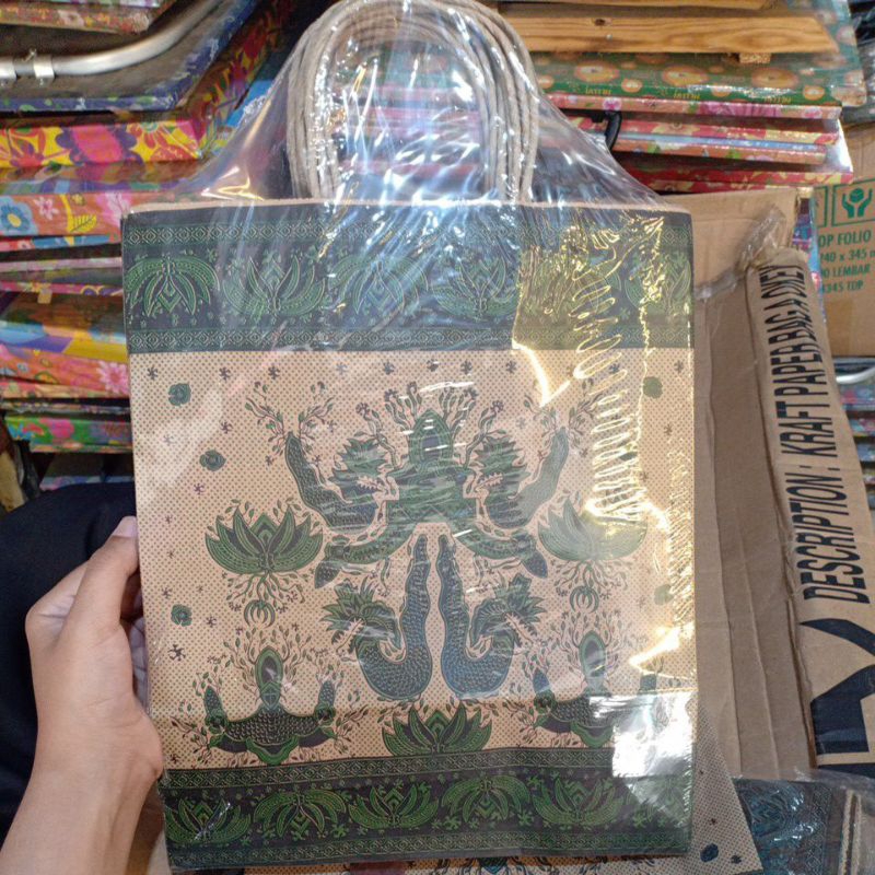 

Paper Bag Batik Kraft Bag B (10pcs)