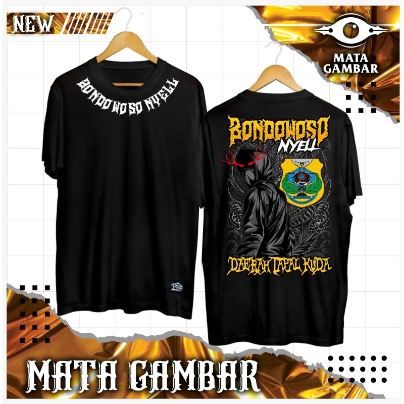 T-SHIRT BONDOWOSO NYELL || KAOS BONDOWOSO NYELL || GRATIS ONGKIR || COD