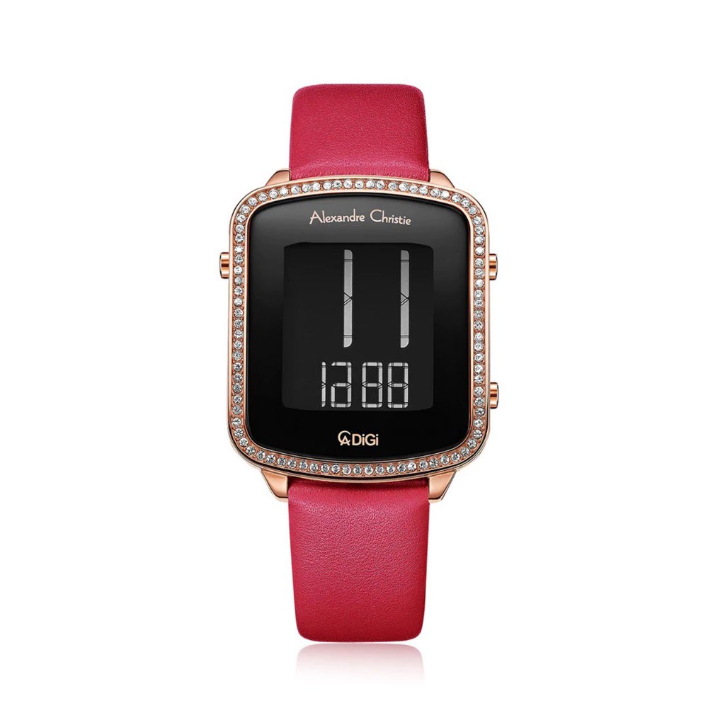 Jam Tangan Wanita Digital Alexandre Christie 9380LH AC9380 AC 9380 LH 9380 LHLRGBARE Original Garans