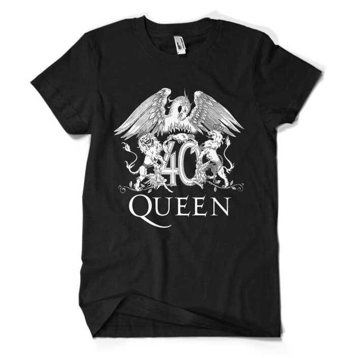 Kaos Queen Album Queen 40 Premium T-Shirt Band Queen | Kaos Band Rock Band Metal