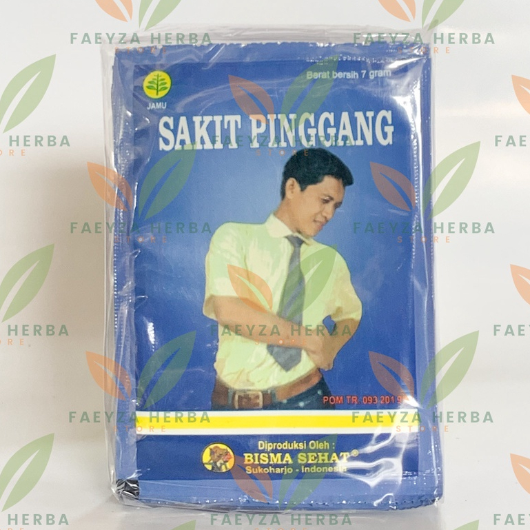 

Jamu Sakit Pinggang Pegal linu isi 10 Sachet Bisma Sehat