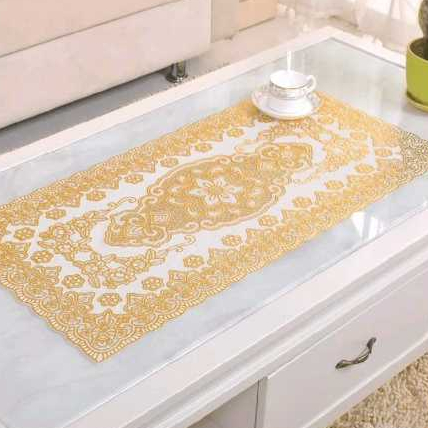 MIYI A215 Taplak Meja GOLD / Taplak Meja makan