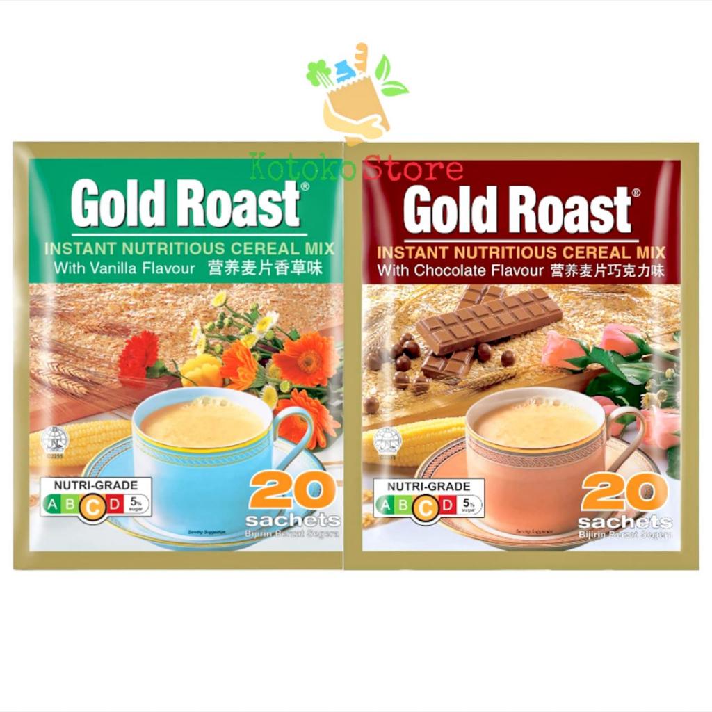 

Gold Roast Cereal Vanilla / Gold Roast Cereal Chocolate / Gold Roast Instant Sereal 600gr