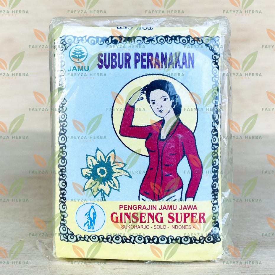 

Jamu Subur Peranakan Cap Ginseng Super Isi 10 Sachet