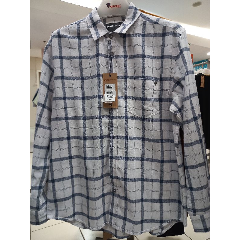 WATCHOUT KEMEJA LENGAN PANJANG JS303020102 WHITE