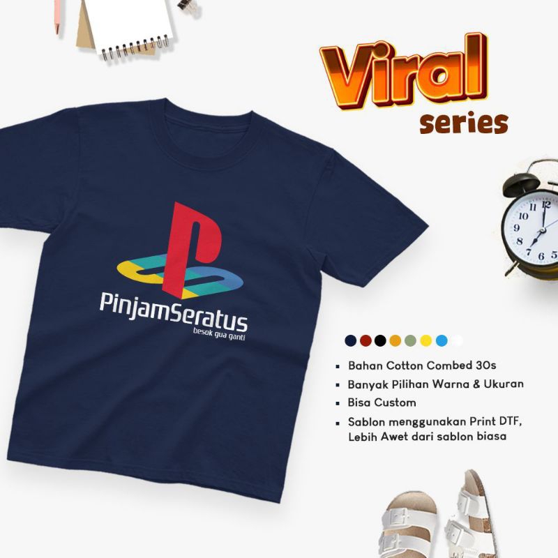 kaos anak pinjam dulu seratus