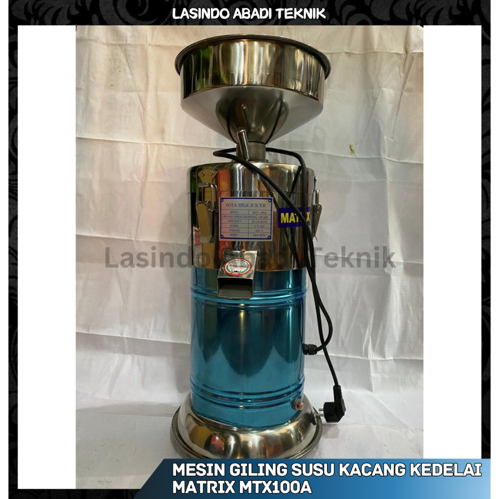Mesin Giling Susu Kacang Kedelai Matrix MTX100A Soya Bean Grinder ORI
