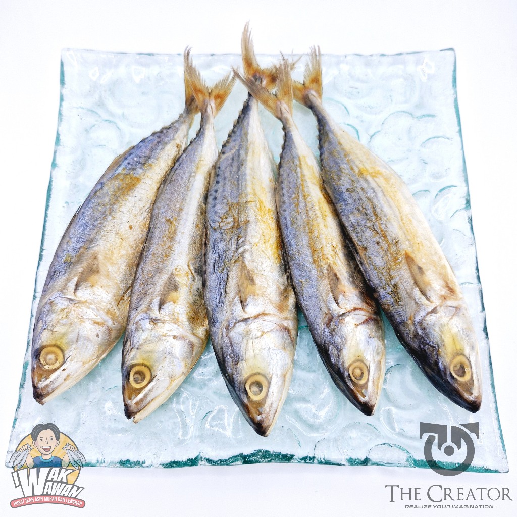 

Ikan Asin Kembung / Banyar 250gr Cap iWak Wawan