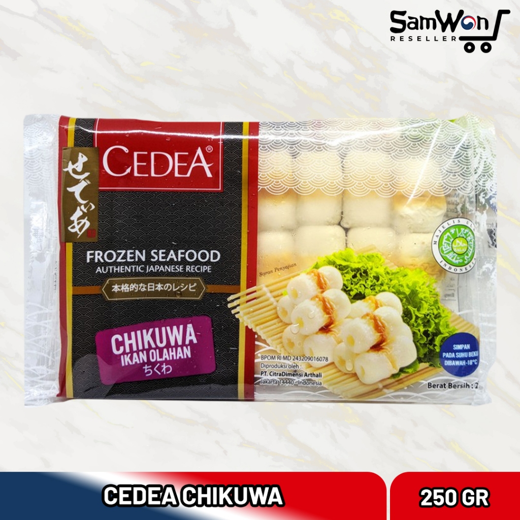 

CEDEA Chikuwa 250gr - Cemilan Seafood Steamboat Shabu Shabu