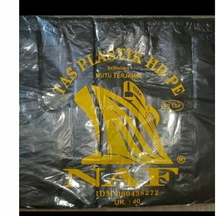 

Plastik hitam Ekonomis Ukuran 40 isi 50 Lbr