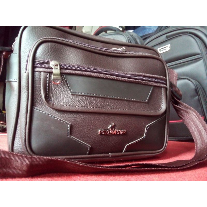 TS 311 (ORIGINAL) TAS SLEMPANG POLO STAR / TAS PINGGANG PRIA WANITA (PREMIUM)