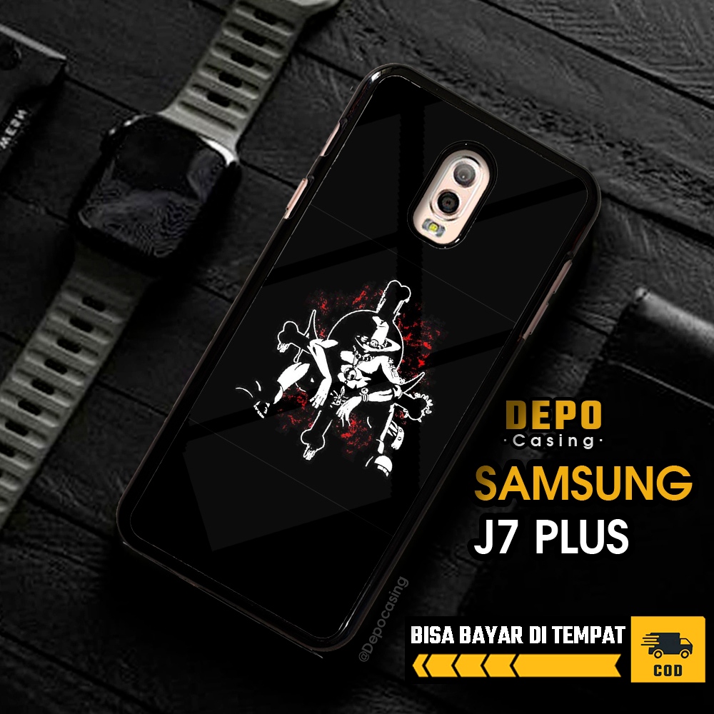 Case Samsung J7 Plus Samsung J7 Plus Casing Depo Casing [OP01] Case Glossy Case Aesthetic Custom Cas