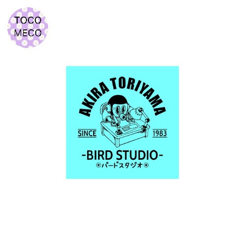 

sticker Akira Toriyama Bird Studio logo stiker anime dragon ball