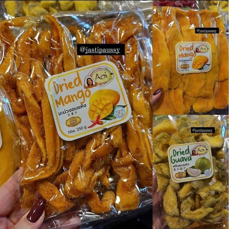 

DRIED FRUIT AOI JASTIP BANGKOK THAILAND SNACK BUAH KERING