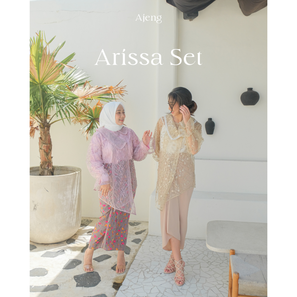 RAYA SERIES ARISSA SET | SET WANITA SPECIAL RAYA KONDANGAN KELUARGA LEBARAN