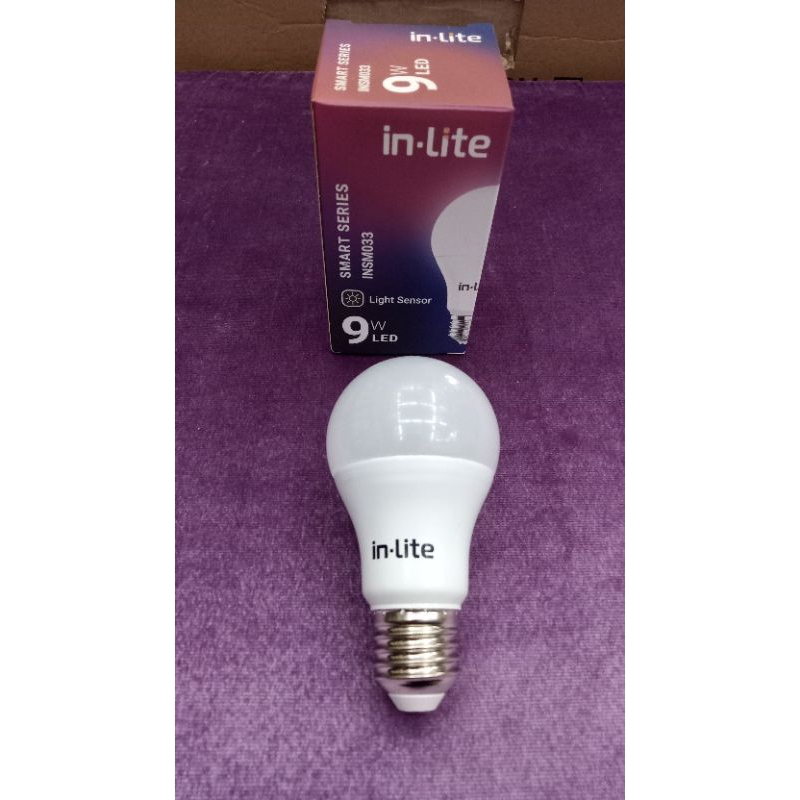 Lampu sensor cahaya in-lite INSM0339w