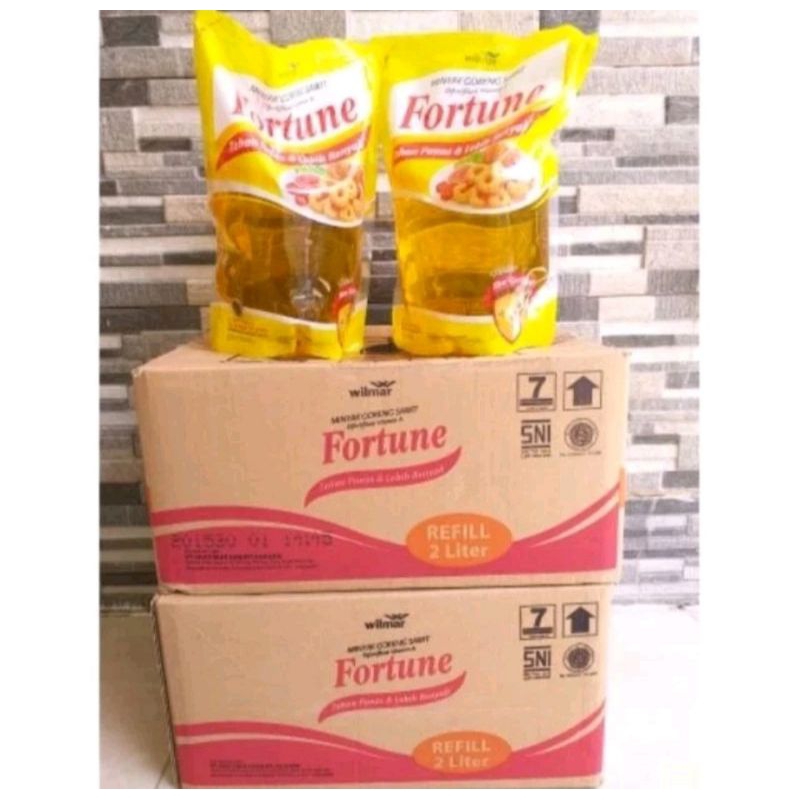 

PROMO!! Minyak Goreng Fortune 2Liter (1Dus isi 6Pcs)