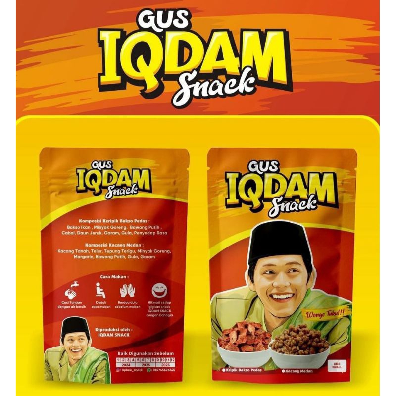 

GUS IQDAM SNACK KACANG MEDAN