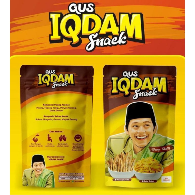 

GUS IQDAM SNACK PISANG AROMA