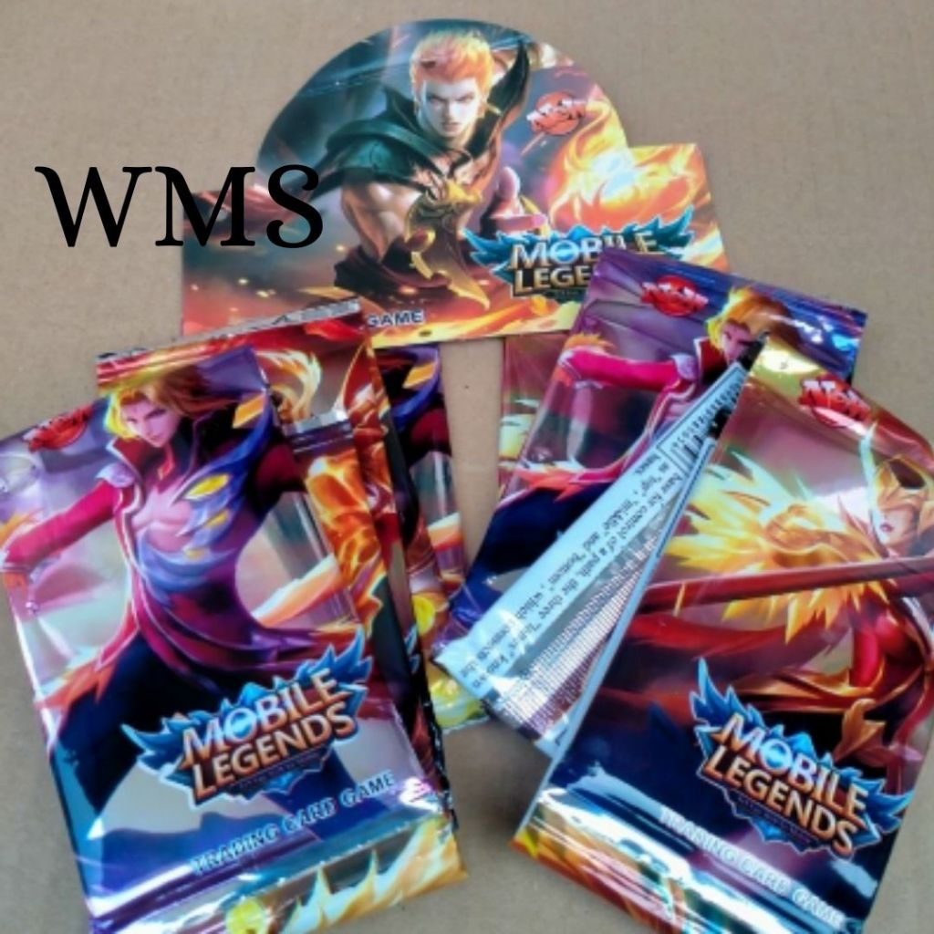 Mainan Kartu ML Trading Card impor Mobil Legend / kartu mainan anak mobil legend