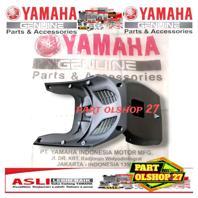paru paruh dan dek bawah lexi 125 ori yamaha B3F-F1552-00