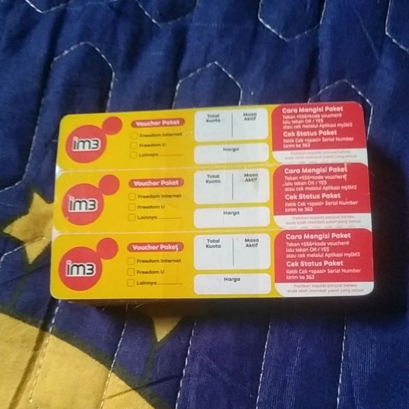 voucher kosong im3