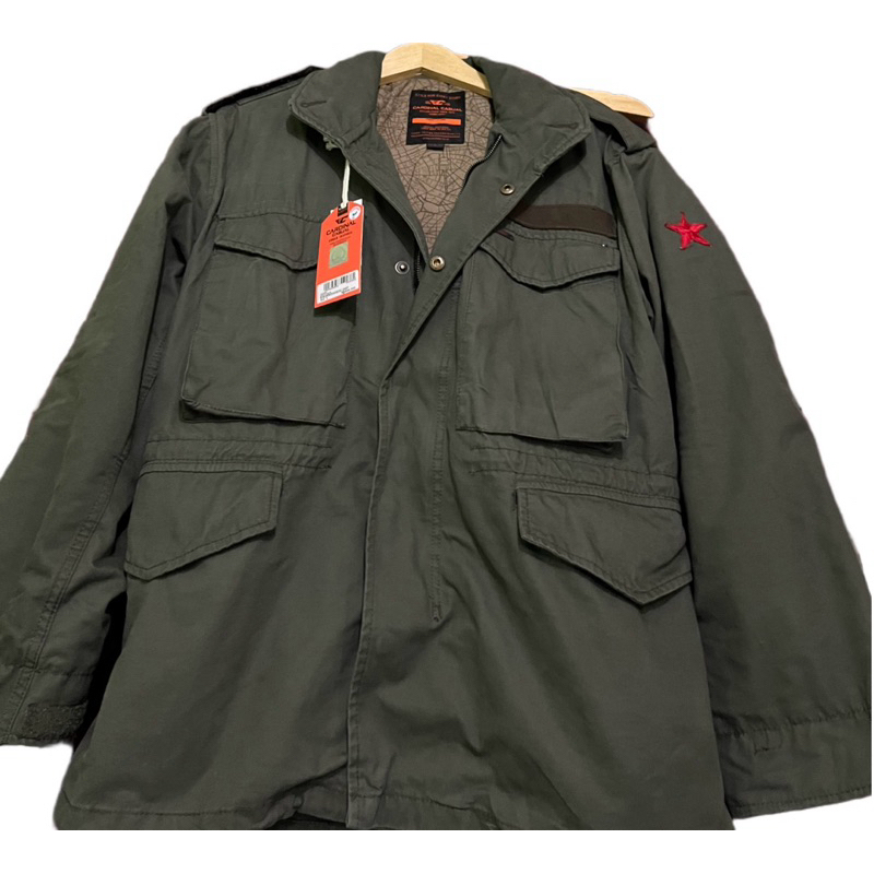 JAKET CARDINAL CASUAL M65 HIJAU DAUN